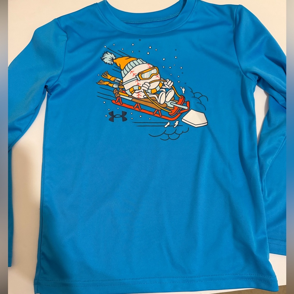 Boys baseball under armour long sleeve shirt